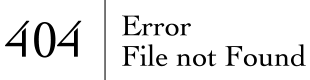 404 | Error File not Found